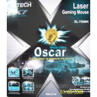 Мышь A4 Tech XL-750BK-B Oscar Laser Мouse USB Black