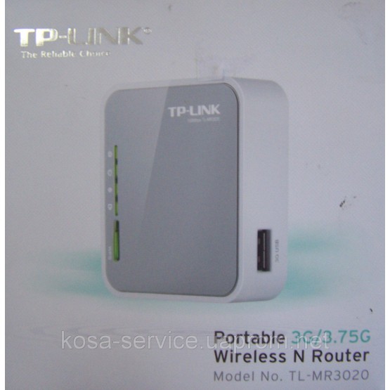 Портативный 3G/4G беспроводной маршрутизатор серии N TL-MR3020